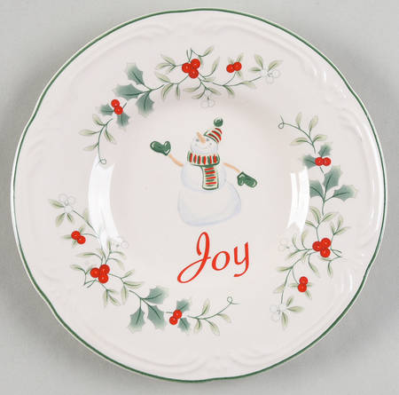 Winterberry Appetizer Plate