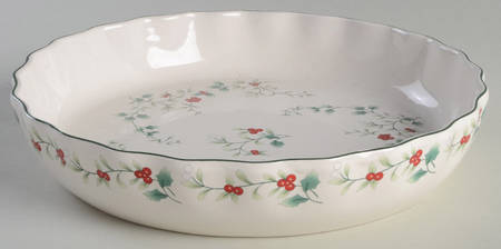 Winterberry 9" Pie Baking Plate