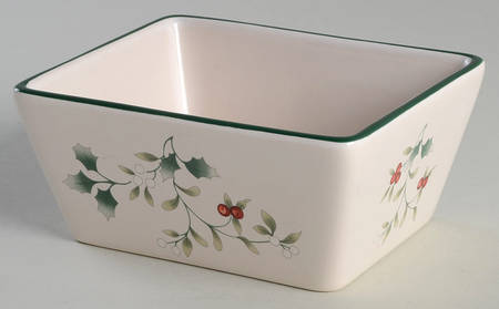 Winterberry Rectangular Dip Bowl
