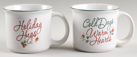 Winterberry (Set of 2 Motif) Camper Mug