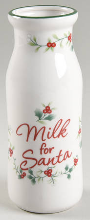 Winterberry Milk for Santa Bottle