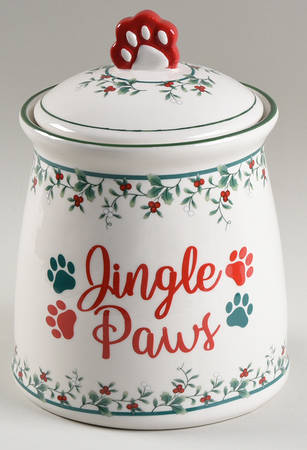 Winterberry Treat Jar & Lid
