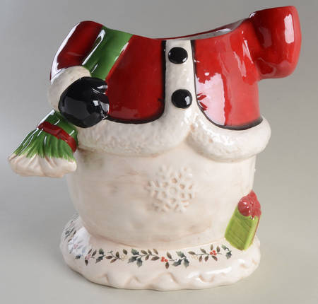 Winterberry Figural Treat Jar No Lid