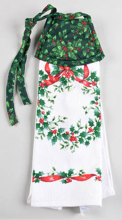 Winterberry Cloth Tie Towel