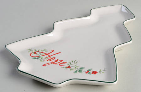 Winterberry Large Tree Shaped Dish