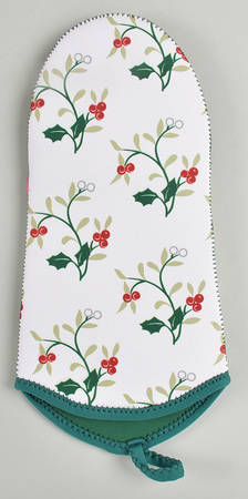 Winterberry Cloth Oven Mitt