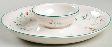 Winterberry (2 Piece) Chip & Dip Set