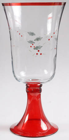 Winterberry 14" Glassware Pedestal Hurricane