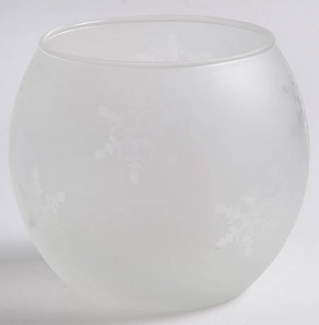 Winterberry Globe for 2 Piece Sculptured Tea Light Globe