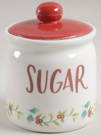 Winterberry Sugar Bowl & Lid