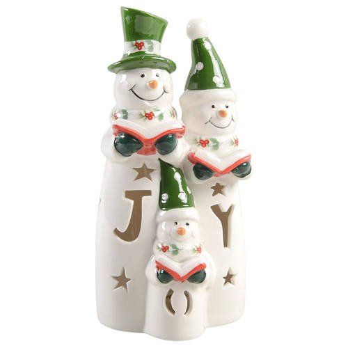 Winterberry Snowman LED Light