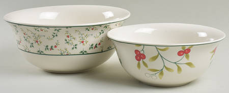 Winterberry (Set of 2) Nesting Bowl (NEB7 & NEB9)