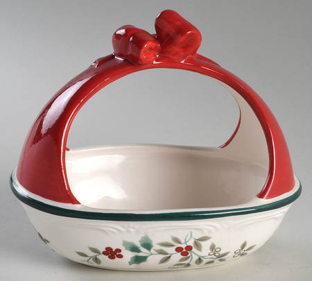 Winterberry 6" Handled Basket