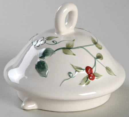 Winterberry Lid for Sculpted Teapot