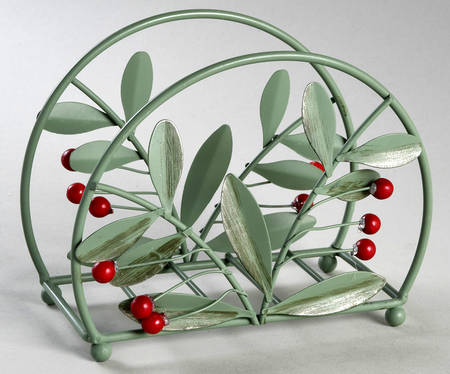 Winterberry Metal Napkin Holder