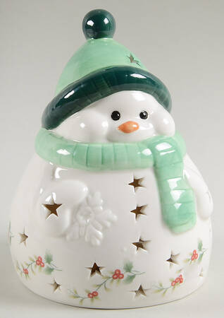 Winterberry Snowman LED Light