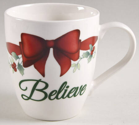 Winterberry 20 Oz Red Ribbon Decal Mug