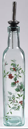 Winterberry Glass Oil & Drizzle Spout
