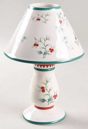 Winterberry Votive Lamp & Shade