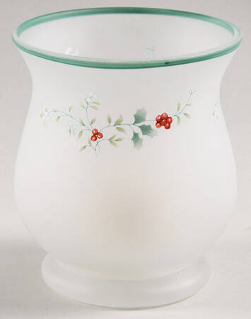 Winterberry 4" Mini Glassware Hurricane