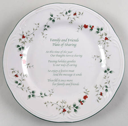 Winterberry 12" Chop Plate (Round Platter)