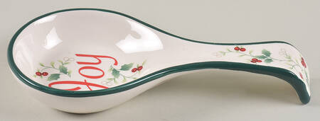 Winterberry Spoon Rest/Holder (Holds 1 Spoon)