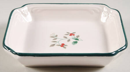Winterberry Individual Square Sandwich Server