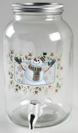 Winterberry Beverage Dispenser & Lid