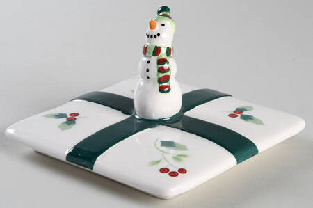 Winterberry Lid for Square Candy Box
