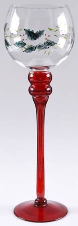 Winterberry 15" 1 Pc Stemmed Glassware Hurricane