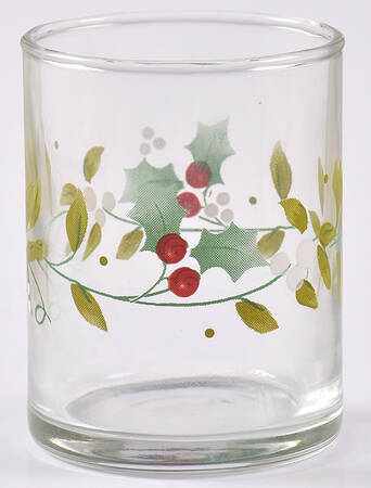 Winterberry Glassware Votive Candleholder