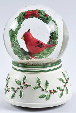 Winterberry Snow Globe