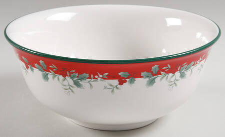 Winterberry 8" Round Serving Bowl