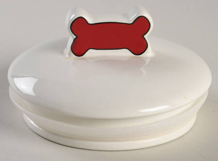 Winterberry Lid for Dog Treats Canister
