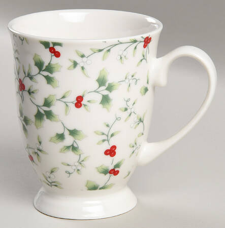 Winterberry Pedestal Mug
