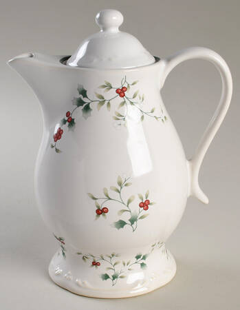 Winterberry China Beverage Server & Lid