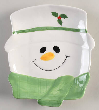 Winterberry 8" Figural Cookie Plate