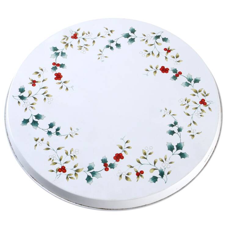 Winterberry Round Steel Stove Covers, 1 Cover Only