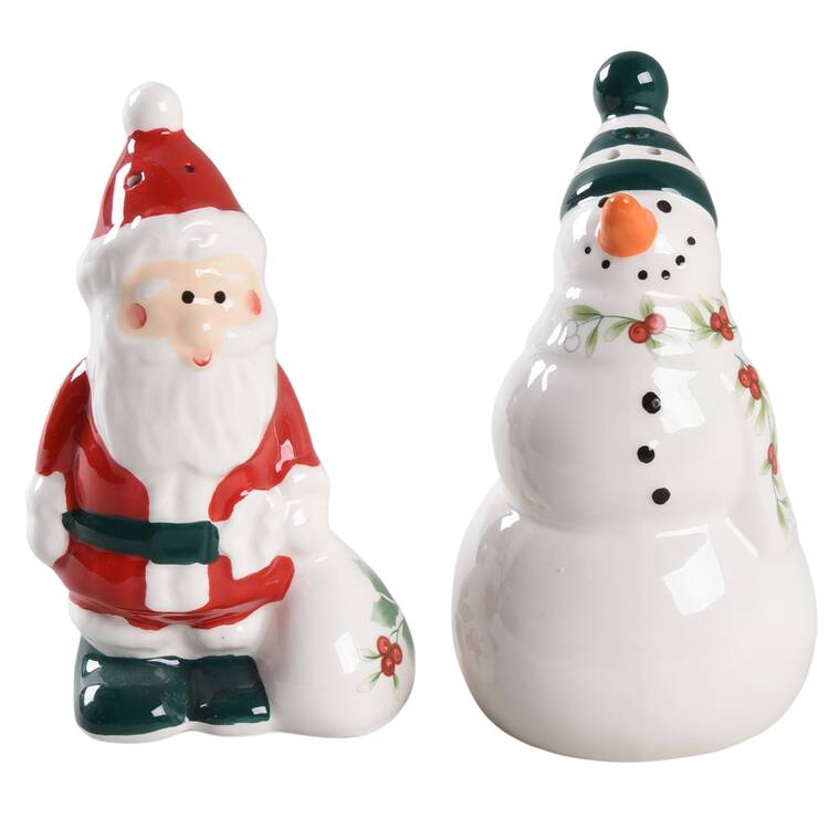 Winterberry Figural Salt & Pepper Set