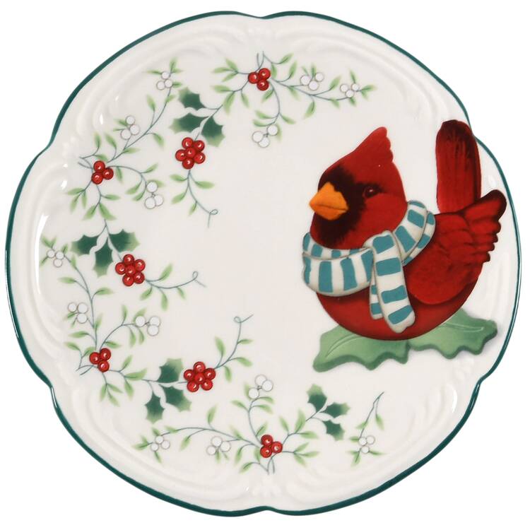 Winterberry Snack/Canape Plate