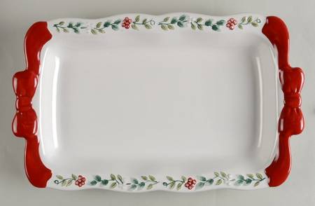 Winterberry 17" Rectangular Serving Platter