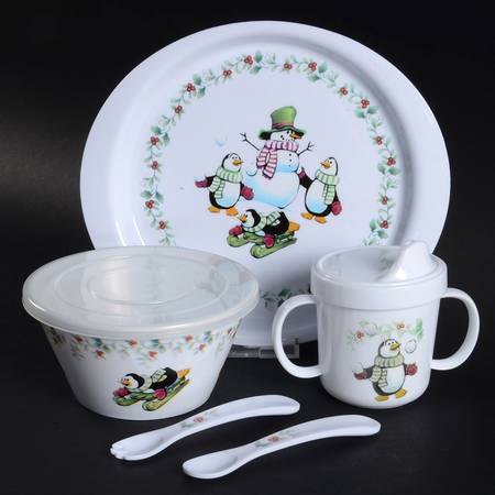 Winterberry (5 Piece) Melamine Child's Set