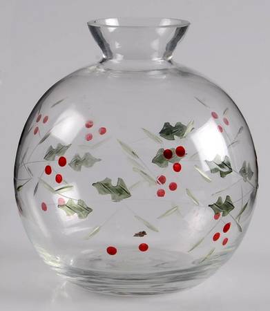 Winterberry Glassware Bud Vase