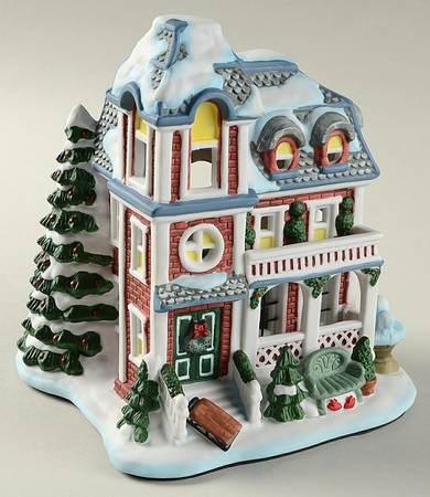 Winterberry Electric Lighted House