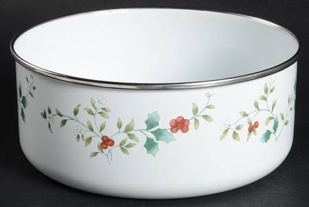 Winterberry 7 1/4" Metal Bowl
