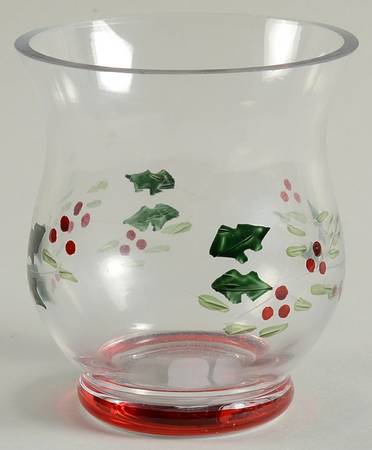 Winterberry Glassware Votive Candleholder