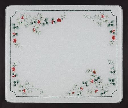 Winterberry Rectangular Glassware Cutting Board