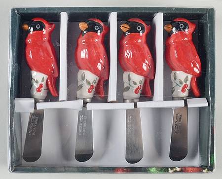 Winterberry Individual Spreader - Set of 4