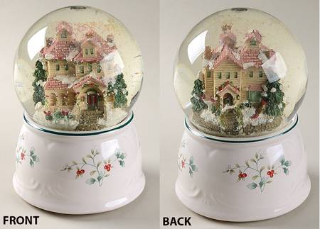 Winterberry Snow Globe