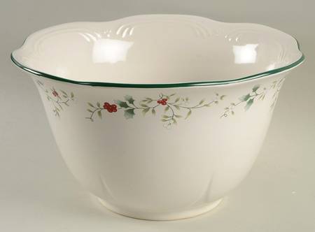 Winterberry Punch Bowl